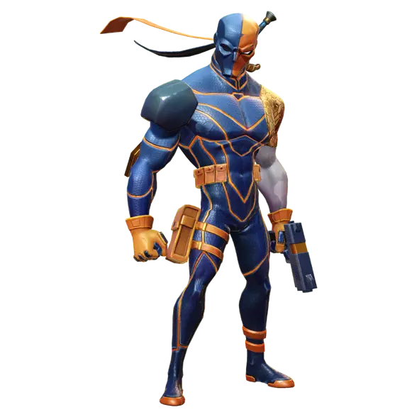 Deathstroke Posing