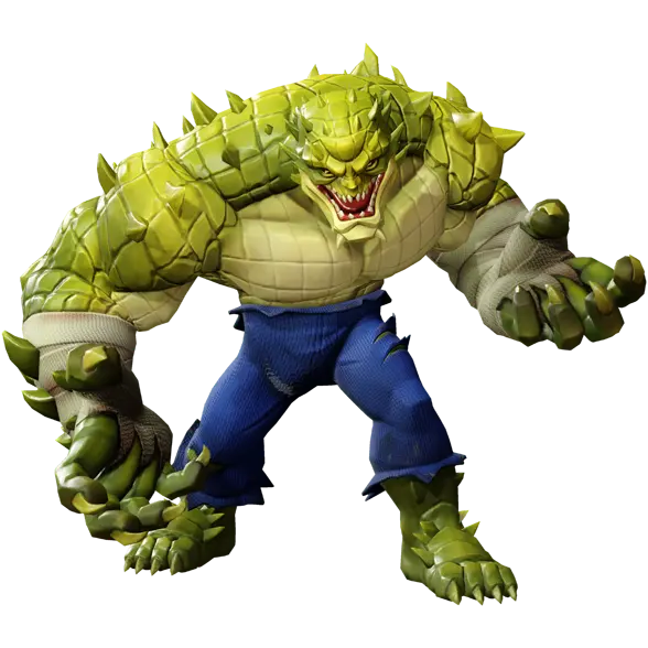 Killer Croc Posing