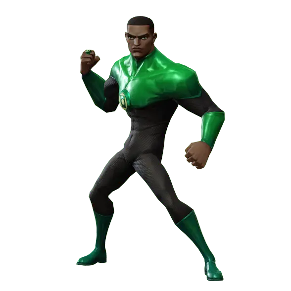 Green Lantern - John Posing