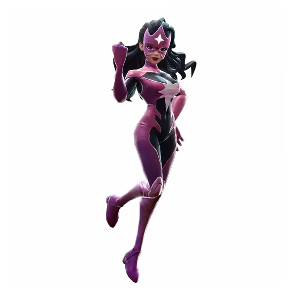 Star Sapphire - Carol Posing
